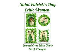 | view 76 celtic knot illustration, images and graphics from +50,000 possibilities. Set Of 4 Celtic Cross Stitch Patterns Graphic By Scrapbook Attic Studio Creative Fabrica