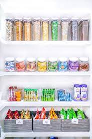Get The Look Mallory Ervin S Roygbiv Pantry The Home Edit Food Pantry Organizing The Home Edit Pantry Organisation
