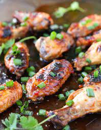 Sweet And Spicy Thai Chicken Wings Recipe Drumstick Recipes Chicken Drumstick Recipes Wing Recipes
