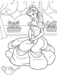 My seven years were only next to herself with glee to the prospect of coloring family pictures, and i bet your kinder will be quite excited, too. Princess Belle Waiting For Prince Coloring Pages Coloring Sun
