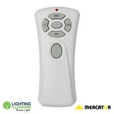 Led gunmetal ceiling fan with light and remote control by home de. Mercator Basic Rf Remote Control Kit Lighting Illusions Online