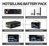 Baterai Litium Ion 10KW 15KW, Baterai Litium Cadangan Tenaga Surya, Baterai  Lifepo4, Solusi Terpasang Di Rak, 5KW 48V 100AH Terbaik