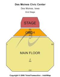 Cheap Des Moines Civic Center Tickets