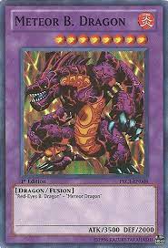 Amazon.com: YU-GI-OH! - Meteor B. Dragon (PRC1-EN004) - 2012 Premium Tin -  1st Edition - Super Rare : Toys & Games