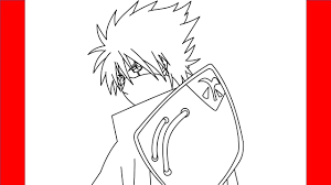 How kakashi kid draw to. How To Draw Kakashi Hatake Hokage From Naruto Step By Step Drawing Youtube