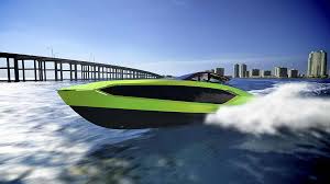 Custom ski boats are manufactured in australia, with a range of five models based on two hull although tige' is an american brand, the boats are now produced in australia under licence. Automobili Lamborghini And The Italian Sea Group Unveil Tecnomar For Lamborghini 63