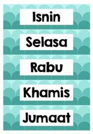 Learn malay language (bahasa melayu) 3. Malay 7 Days Of The Week 7 Hari Dalam Seminggu By Blessed Prince By Jm
