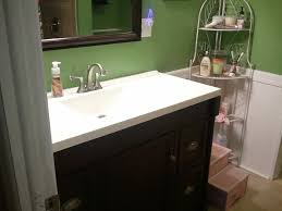 bathroom sink backsplash ideas? diy