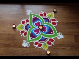 Simple Easy And Beautiful Rangoli Designs With Colours By Shital Daga Youtube Rangoli Designs Easy Rangoli Designs Flower Rangoli