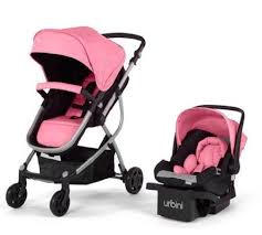 Baby Strollers Urbini Omni 3 In 1 Reversible Toddlers Stroller Car Seat Pink Coches Para Bebes Bebe Carriolas