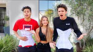 Wearing A Corset For 24 Hours Painful Brent Rivera Youtube