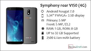 Symphony Roar V150 Specification Features Price In Bangladesh Phone Symphony Samsung Galaxy Phone