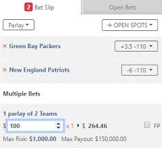 2 Team Parlay Payouts Betting Parlays Explained