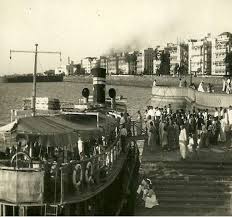 Historic Bombay harbour launch in 1950