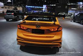 2018 hyundai elantra sport custom. 6 Hottest Hyundai Vehicles On Display At 2018 Chicago Auto Show Ant Man Kona More The News Wheel