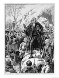 Methodism John Wesley Preaches In Cornwall Giclee Print Art Com Methodism Poster Prints John Wesley