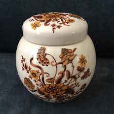 Seamless tropical pattern with leaves, flowers and parrots. Best Vintage Sadler England Ceramic Ginger Urn Floral Pattern For Sale In Richmond Hill Ontario For 2021
