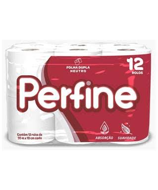 PAPEL HIGIÊNICO PERFINE FOLHA DUPLA
