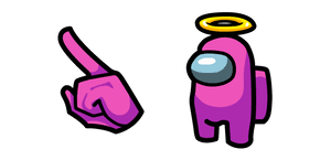 Among Us Brown Character In Banana Hat Cursor Custom Cursor D being all cute <3 enjoying the time they have together as ghosts, however long it will last for them ^^. among us brown character in banana hat