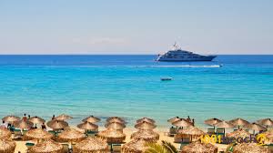 The owners, katerina & family, are …. Platys Gialos Paralia Platis Gialos Beach