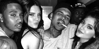 Kylie & Kendall: Wilde Party mit Chris Brown