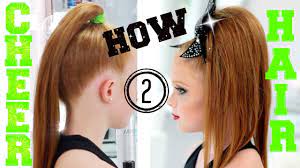 50 photos of celebrities' short haircuts and hairstyles done right. How To Cheer Hair Allstar Cheerleading Tutorial Youtube