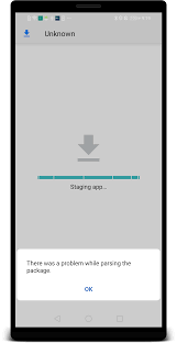 Android Install Apk From Sdcard Programmatically Error Package Parse Error Stack Overflow