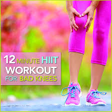 12 Minute Low Impact Hiit Workout For Bad Knees Bad Knee Workout Hiit Workout Bad Knees