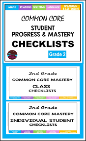 Checklists For 2nd Grade Common Core Standards Editable Common Core Ela Standards Common Core Ela Common Core