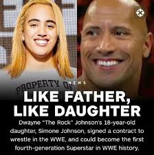 She Looks Like Someone Photoshopped The Rock The Rock Daughter Famous Memes Silly Memes
