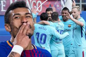 وأحرز باولينيو ستة أهداف وصنع هدفين في الدوري الإسباني الممتاز، وتغنى جمهور برشلونة باسمه في المدرجات. Ø¨Ø§ÙÙÙÙÙÙ ÙØ¯Ø®Ù ØªØ§Ø±ÙØ® Ø§ÙØ¯ÙØ±Ù Ø§ÙØ¥Ø³Ø¨Ø§ÙÙ ÙØ£ÙÙ ÙØ§Ø¹Ø¨ ÙØ§ ÙØ¹Ø±Ù Ø§ÙØ®Ø³Ø§Ø±Ø© ÙÙ 23 ÙØ¨Ø§Ø±Ø§Ø©