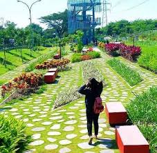 Lokasi Taman Hijau Slg Kediri Dekat Perkotaan Hijau Alam Taman