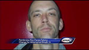 Man accused of trying to break into home with woman inside