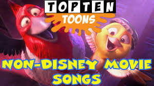 I loved the soundtrack so much. Top 10 Non Disney Animated Movie Songs Youtube
