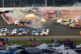 4 chevrolet ss in nascar's sprint cup series, as. Sparks Fly At Daytona 500 Race During Fiery 21 Car Pileup People Com