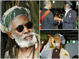 Burning Spear and wife Sonia Rodney in Rastafarian community
