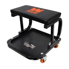 Wen 250 Lb Capacity Rolling Mechanic Seat With Onboard Storage 73011 The Home Depot In 2020 Mechanics Stool Shop Stool Garage Tools