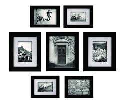 Morell Blackstone 7 Piece Gallery Snapshot Picture Frame Set In 2021 Wall Frame Set Frames On Wall Photo Wall Gallery