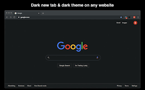 Endless themes and skins for google: Dark Theme For New Tab Page And All Websites