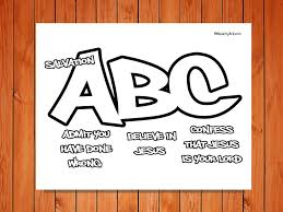 Salvation Abc Printable Coloring Page Ministryark Abc Printables Sunday School Kids Bible Lessons For Kids
