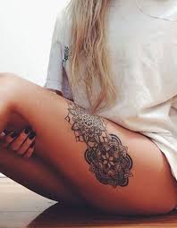 Vous perdrez des points si vous utilisez aide! Tatouage Cuisse Mandala 15 Tatouages Sur La Cuisse Qui Nous Font De Belles Jambes Elle