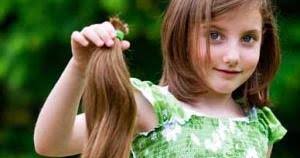 Isabella Cox donates hair to Locks of Love