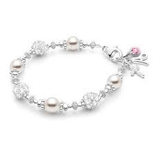 Black And White Bracelet Baby Princess Pearl Baby Children S Beaded Bracelet Pearl Baby Bracelet Bracelet Designs Beaded Bracelets