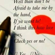 Do You Love Me Do You Wanna Be My Friend Cheesy Quotes Check Yes Or No Quotable Quotes
