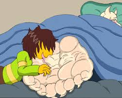 327994 - suggestive, artist:alexianbc, kris (deltarune), toriel (undertale),  bovid, caprine, goat, human, mammal, deltarune, undertale, barefeet, big  feet, blushing, feet, female, fetish, foot fetish, foot focus, foot worship,  in bed, licking, licking