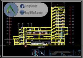 مخططات معمارية مركز تجاري مول اوتوكاد Dwg Hotel Design Architecture Architecture Design Concept Hotel Plan