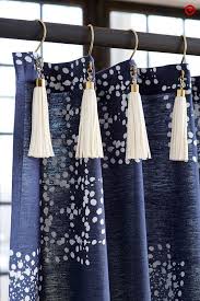 Add Some Regal Flair To Your Bathroom With These Nate Berkus Tasseled Shower Curtain Hooks It S A Fringe Elemen Shower Curtain Hooks Curtains Home Accessories