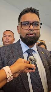 WATCH || President Dr. Irfaan Ali told reporters