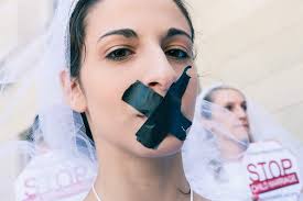 We chained-in in Trenton to urge lawmakers to override Gov. Christie's veto  and end child marriage