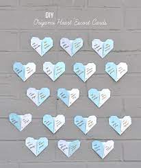 15 wedding shower guest books. Diy Origami Heart Escort Cards
